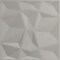 Ekena Millwork 19 5/8in. W x 19 5/8in. H Niobe EnduraWall Decorative 3D Wall Panel Covers 2.67 Sq. Ft. WP20X20NICDB - alternate 5
